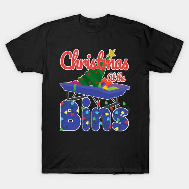 Christmas at the Bins T-Shirt by jw608